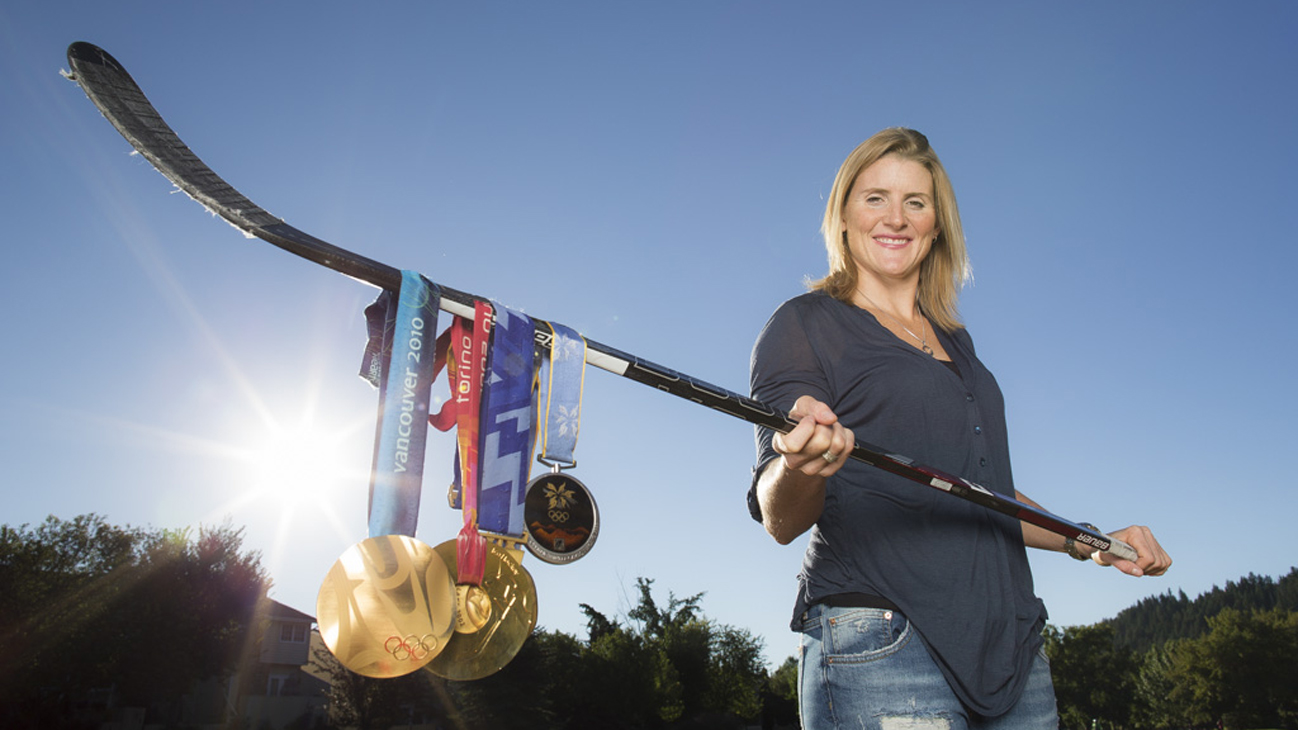Why Olympian Hayley Wickenheiser Chose to Donate her Brain to Science