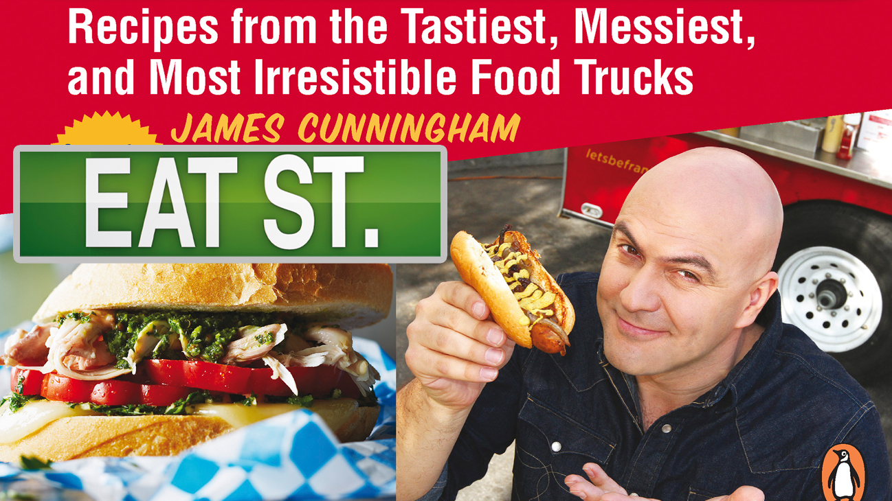 James Cunningham’s <I>Eat St.</I> On Store Shelves Today!