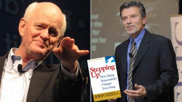 Marshall Goldsmith and John Izzo talk about Stepping Up