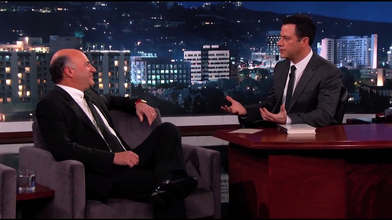 Kevin O'Leary on Jimmy Kimmel