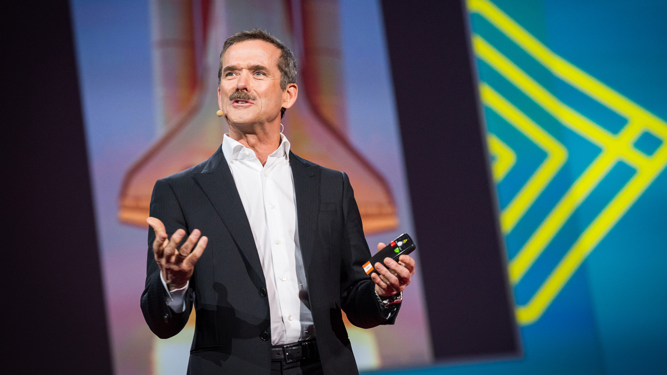 Colonel Chris Hadfield: How life on the international space station prepared him for public speaking