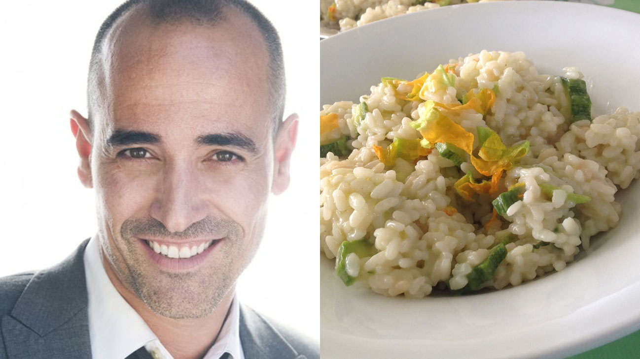 David Rocco’s Zucchini Risotto Bianco