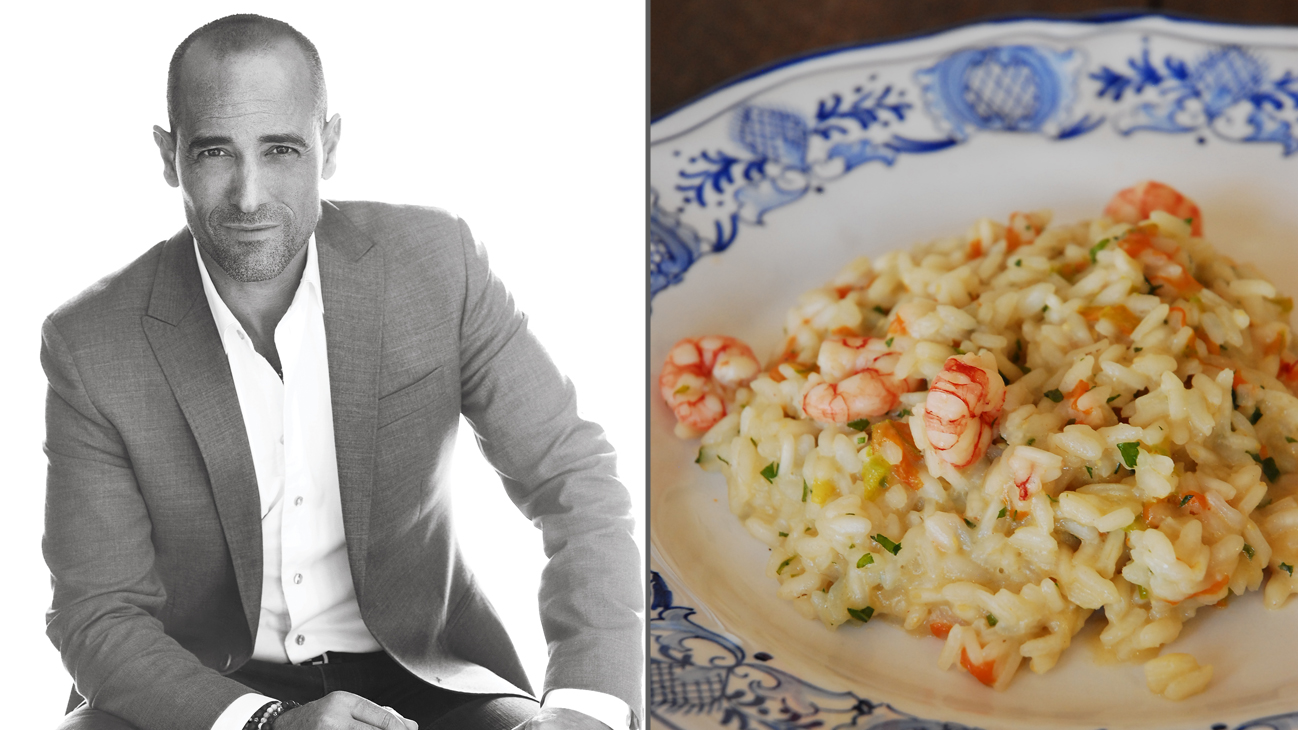 David Rocco’s Risotto with Shrimp and Lemon Sauce