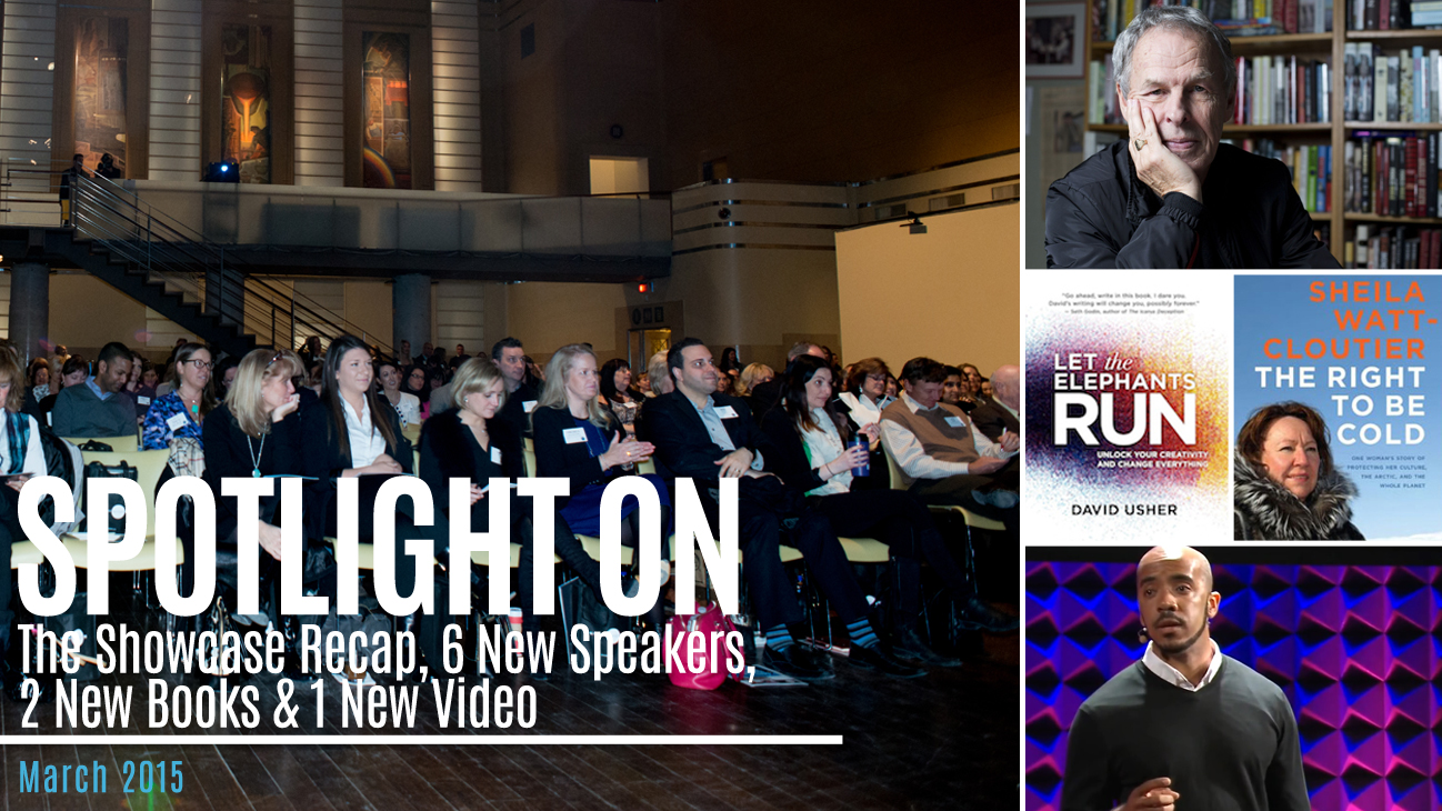 Spotlight On: The Showcase Recap, 6 New Speakers, 2 Upcoming Books & 1 New Video