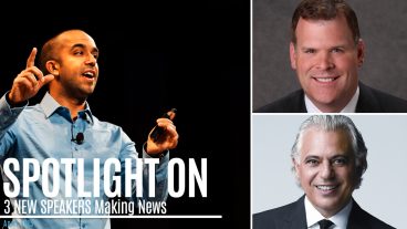 Spotlight On: 3 New Speakers!