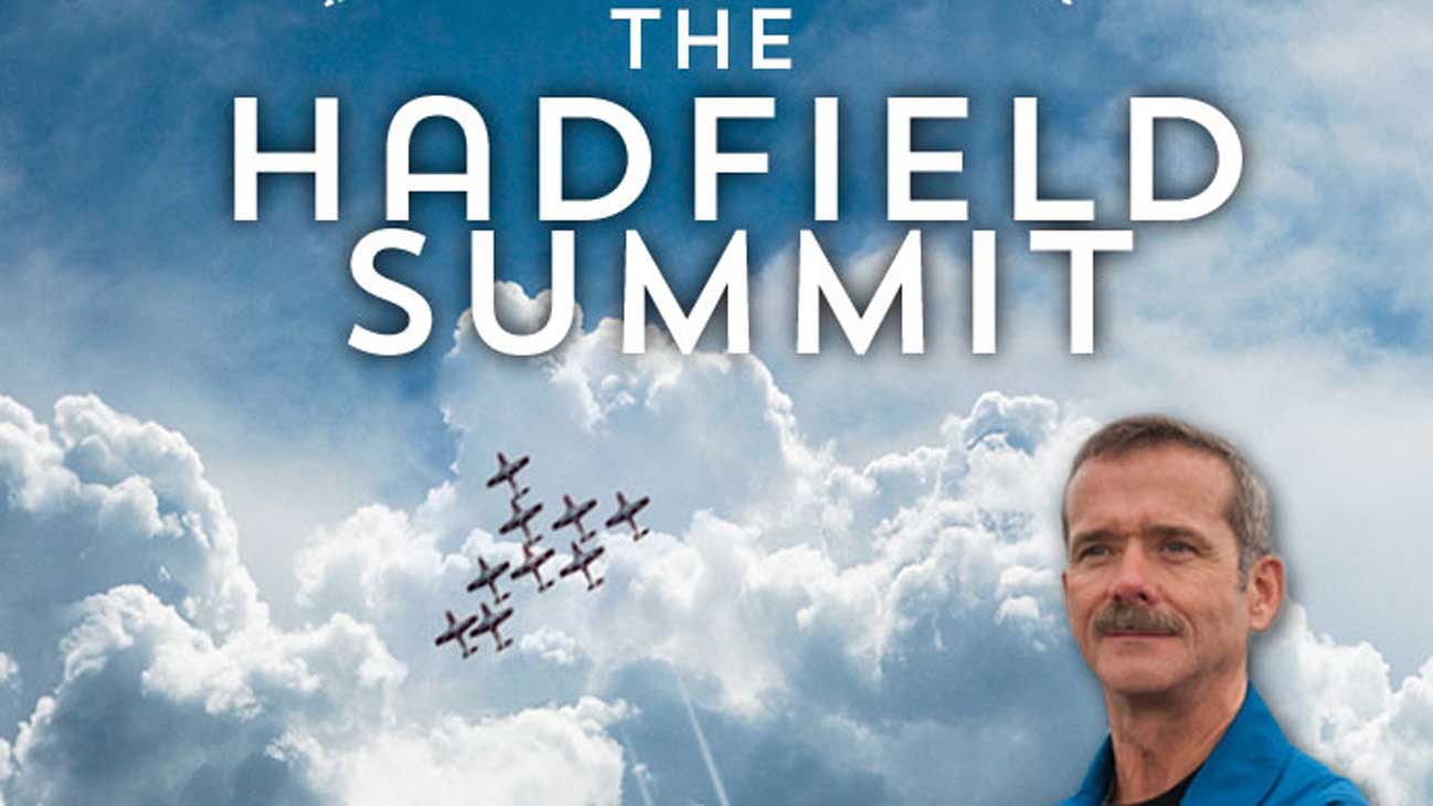 Chris Hadfield Earns His Wings In Gatineau