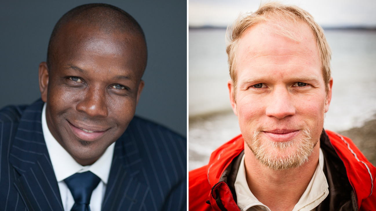 Donovan Bailey and Adam Kreek Spend the Day at Gym