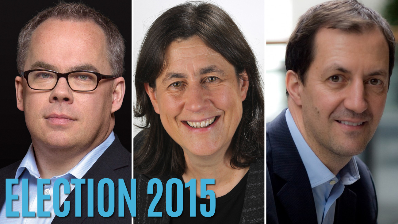 Paul Wells, Chantal Hébert and Andrew Coyne