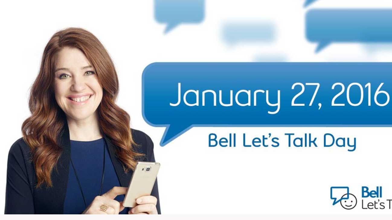 Today is #BellLetsTalk Day!