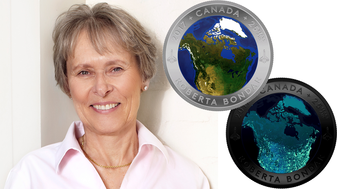 25 Years After Discovery Mission, Mint Issues Roberta Bondar Coin