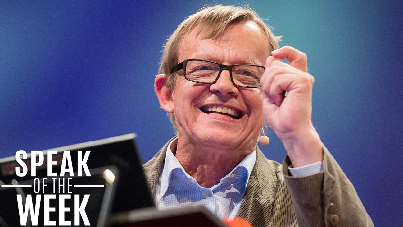 Hans Rosling, Speaker