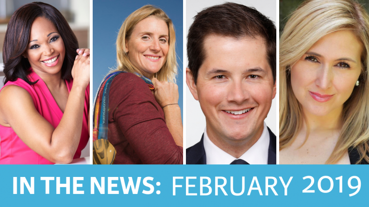 In The News: February 2019 with Tracy Moore, Hayley Wickenheiser, David Coletto, and Jennifer Valentyne