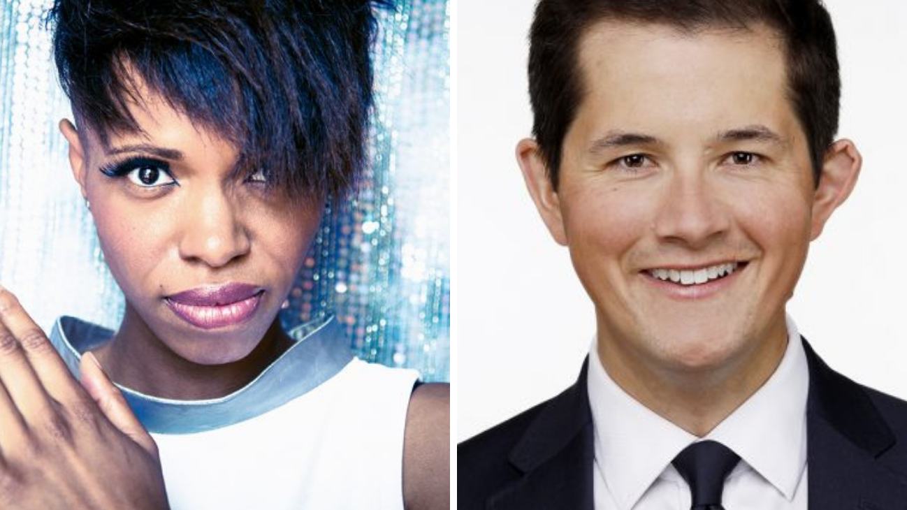 Kellylee Evans and David Colette at CSAE's 2020 Tete a Tete