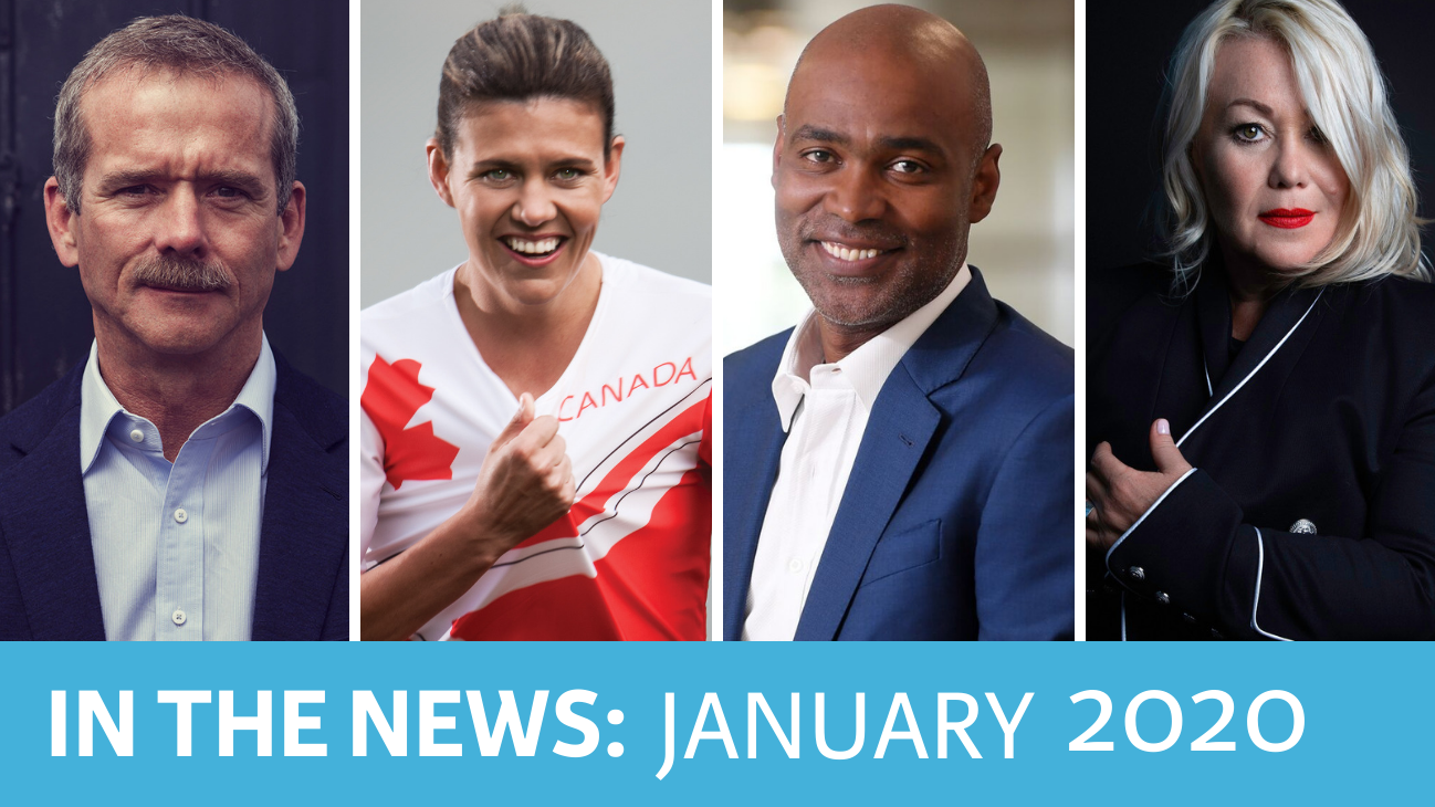 In the News: Talking New Inductees into the Canadian Music Hall of Fame, Breaking World Records, Canada’s Future in Space, and More.
