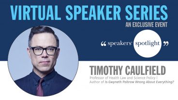Timothy Caulfield VSS Session Header