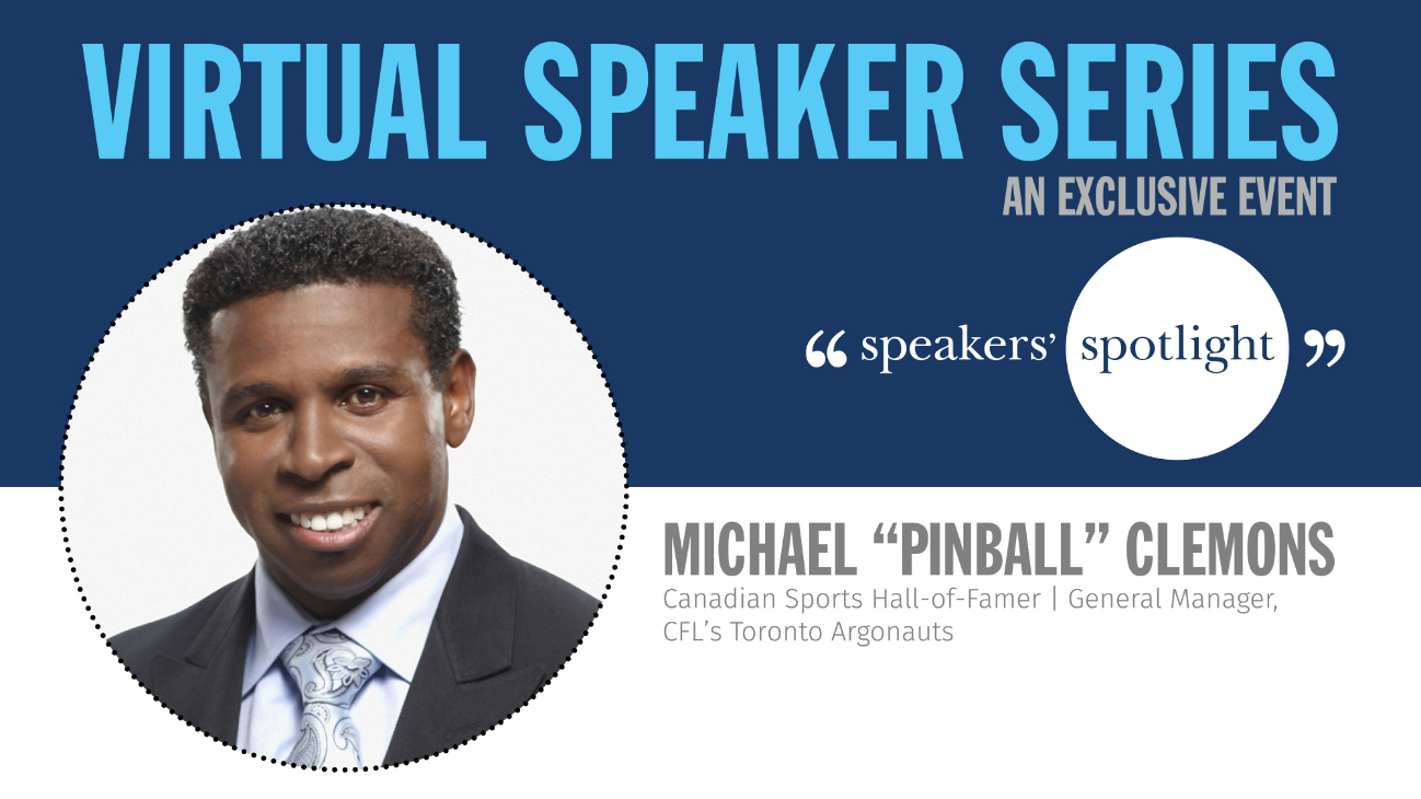 Michael Clemons Virtual Speaker Series Header