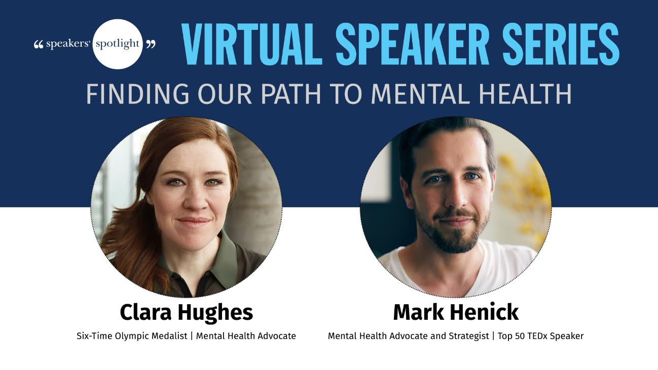 Clara Hughes Mark Henick Mental Health VSS Image