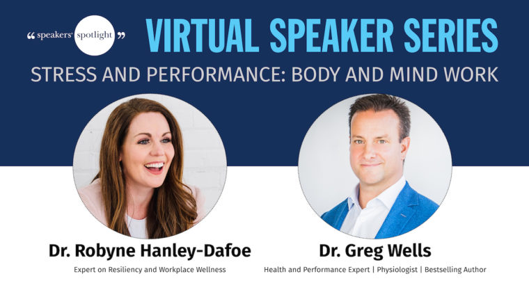 Dr. Robyne Hanley-Dafoe Dr. Greg Wells Virtual Speaker Series Header Image