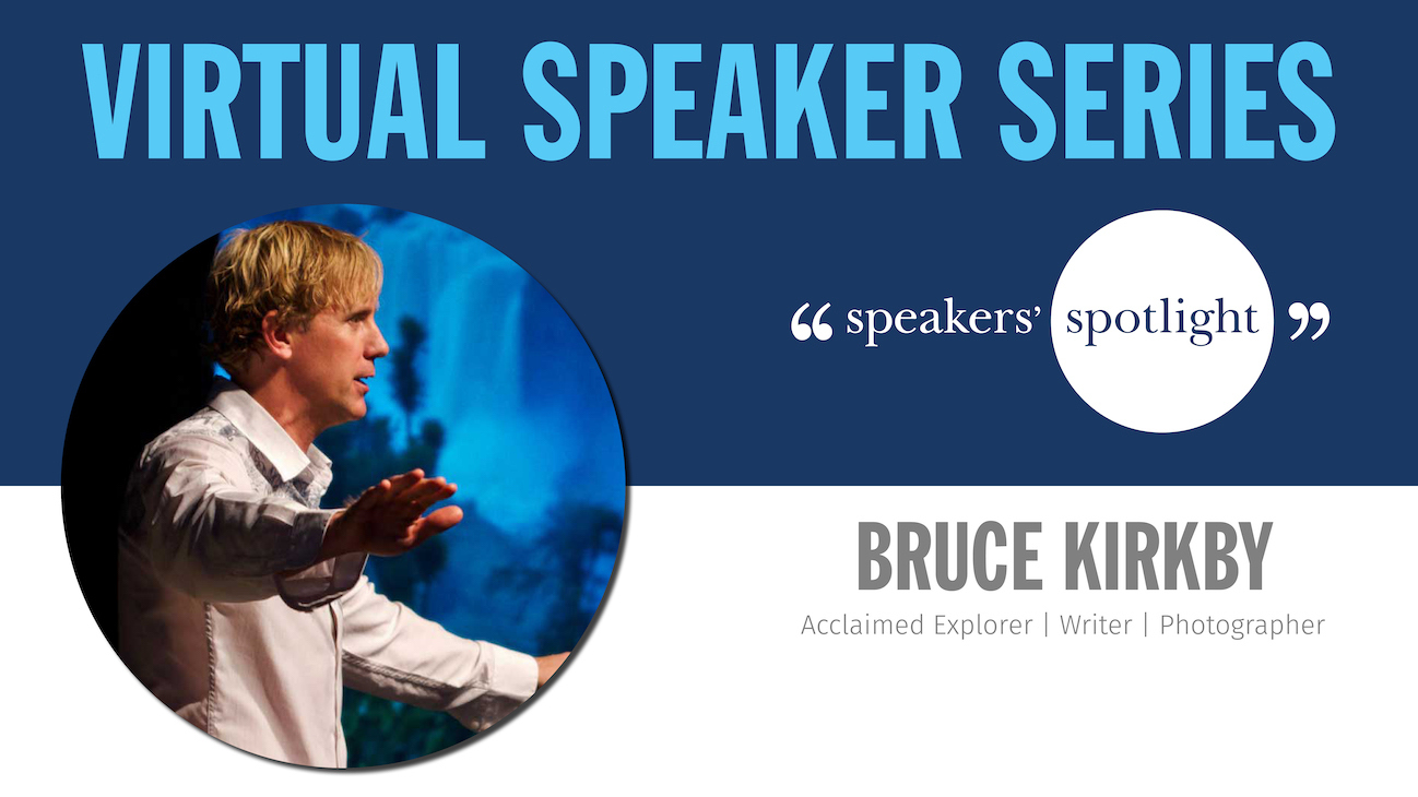 Bruce Kirkby Virtual Speaker Series Header Image