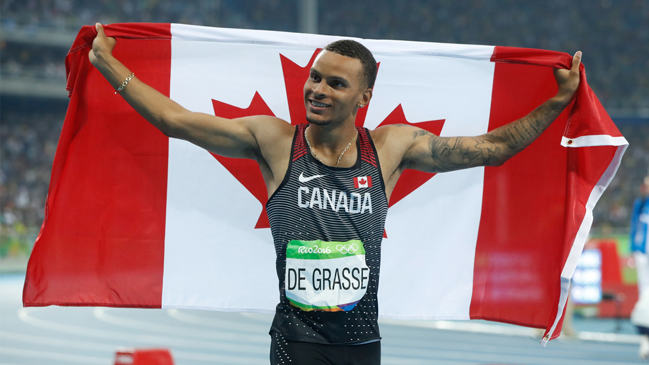 Meet Andre De Grasse — the Most Decorated Sprinter in Canadian Olympic History