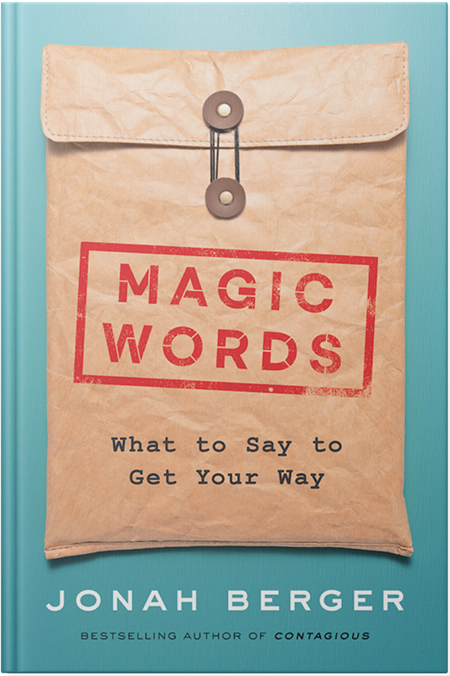 Magic Words by Jonah Berger