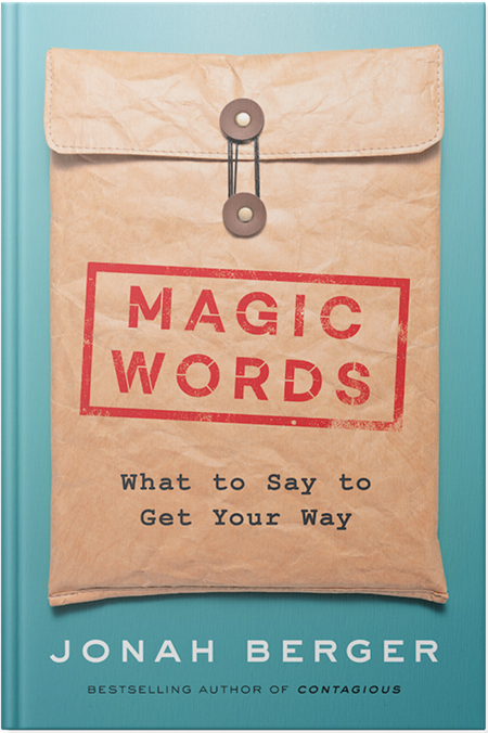 Magic Words by Jonah Berger