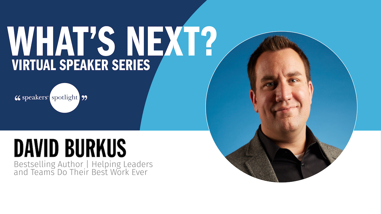 Virtual Speaker Series with David Burkus