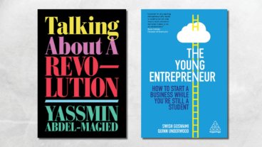 Book Covers of "Talking About a Revolution" and "The Young Entrepreneur"