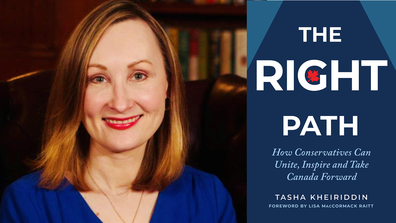 Tasha Kheiridden's new book, The Right Path