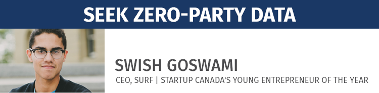 Swish Goswami | Seek Zero-Party Data