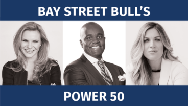 Bay Street Bull's Power 50: Michele Romanow, Wes Hall, and Joanna Griffiths