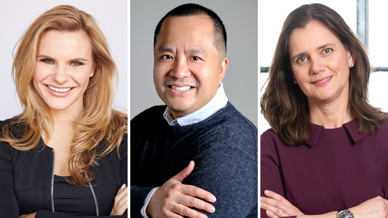 Michele Romanow, Alfredo Tan, and Estelle Metayer