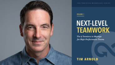 Tim Arnold and his new book, Next-Level Teamwork