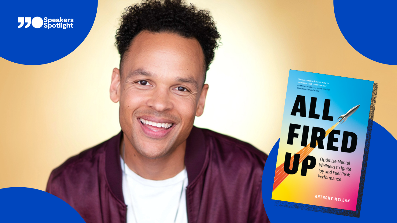 Anthony McLean and his new book, All Fired Up