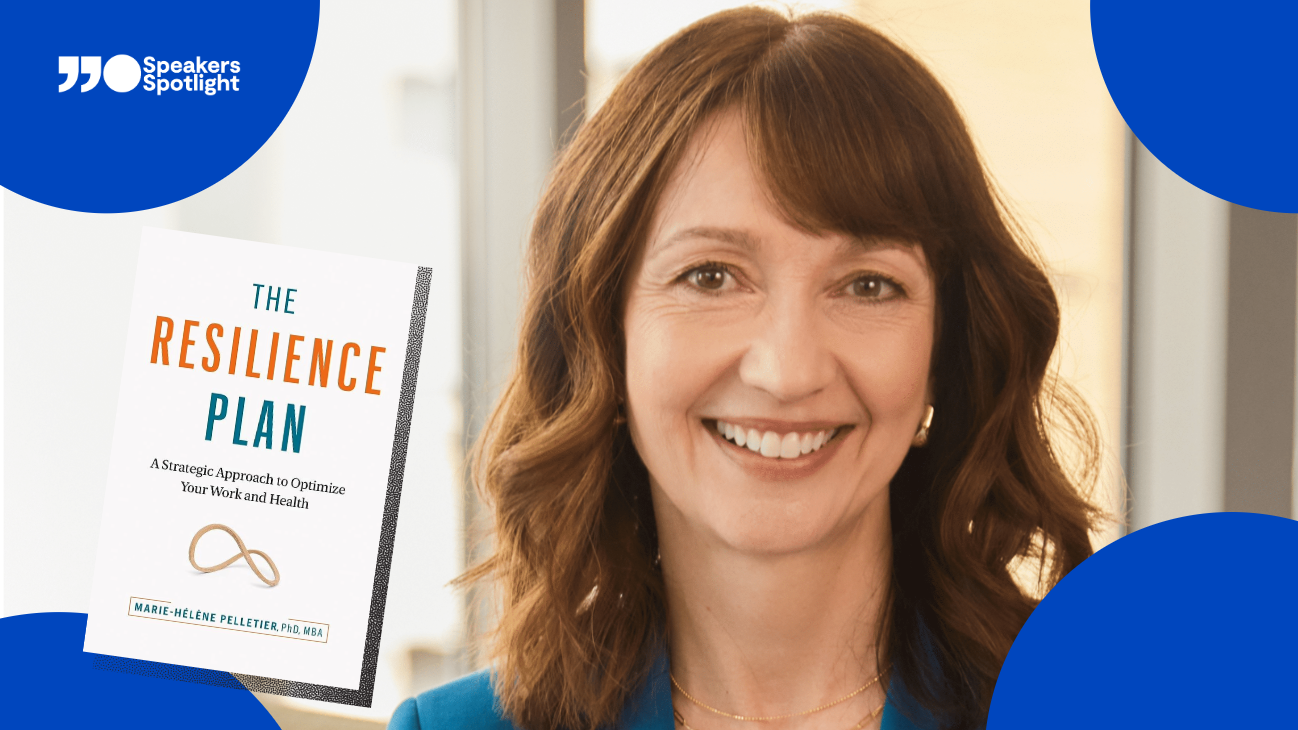 Dr. Marie-Hélène Pelletier and her new book, The Resilience Plan
