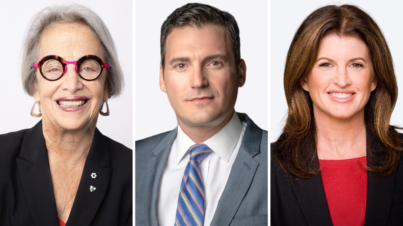 Janice Gross Stein, Evan Solomon, and the Hon. Rona Ambrose