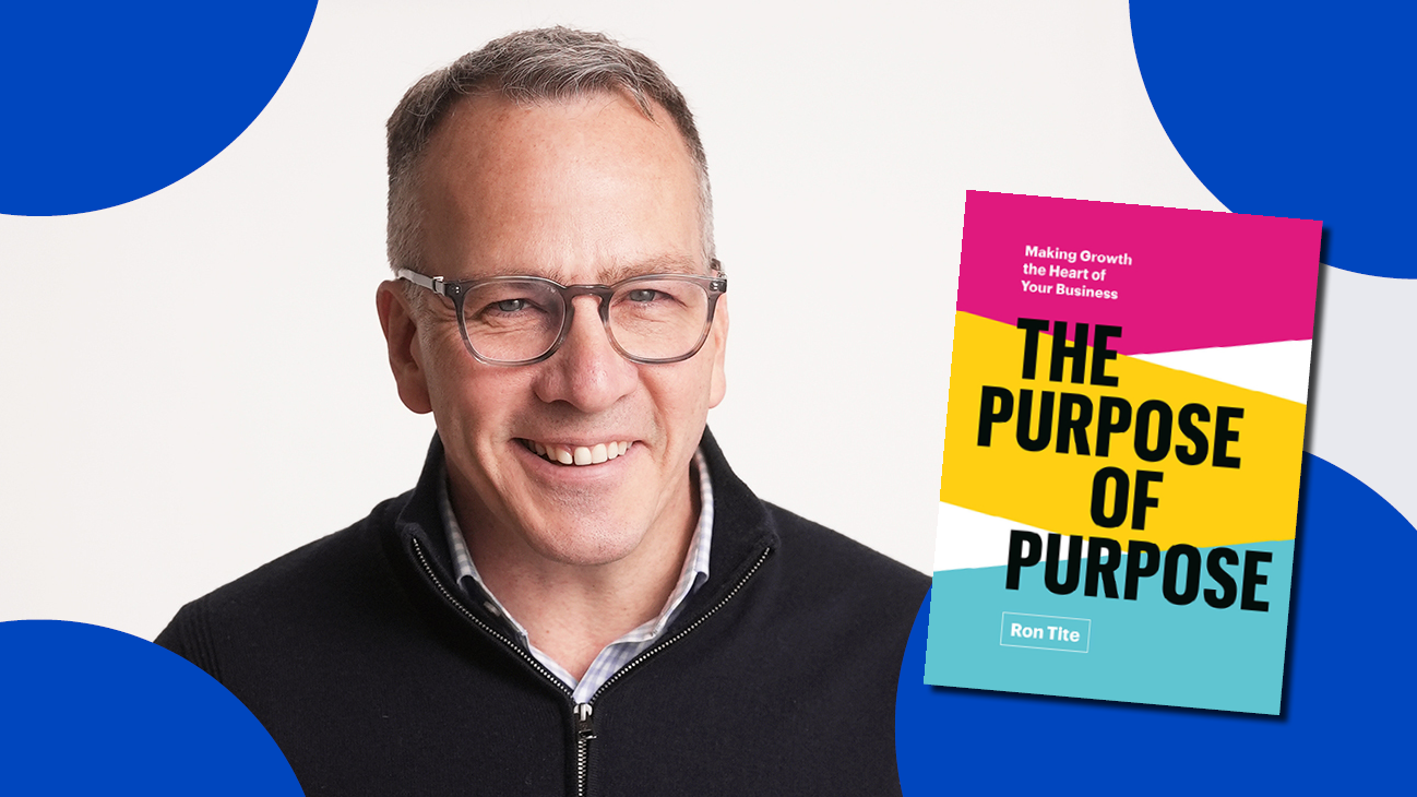 Ron Tite and his new book, The Purpose of Purpose