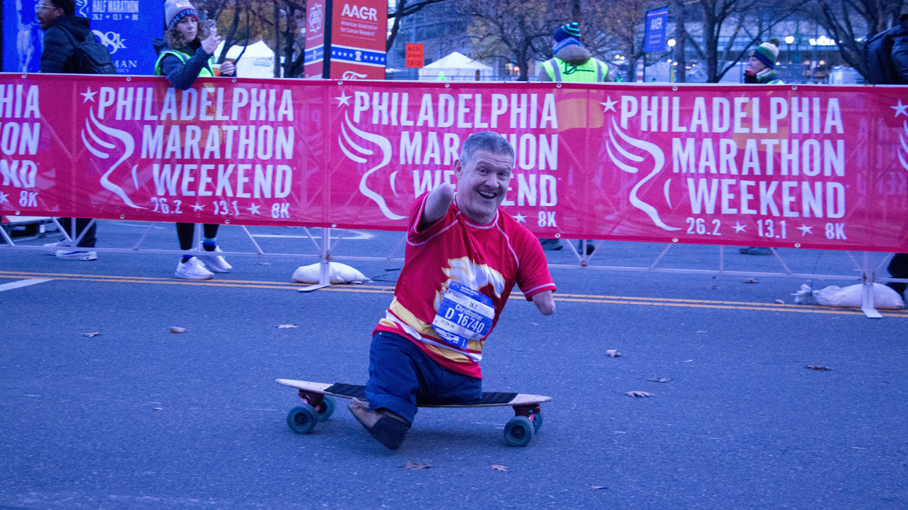 Chris Koch is Breaking Barriers, One Marathon at a Time
