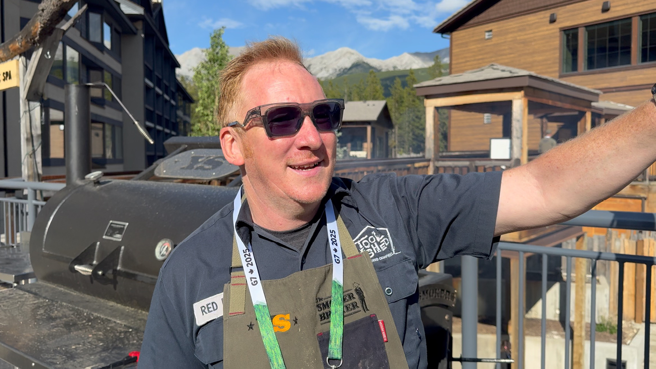 Graham Sherman at the G7 Summit