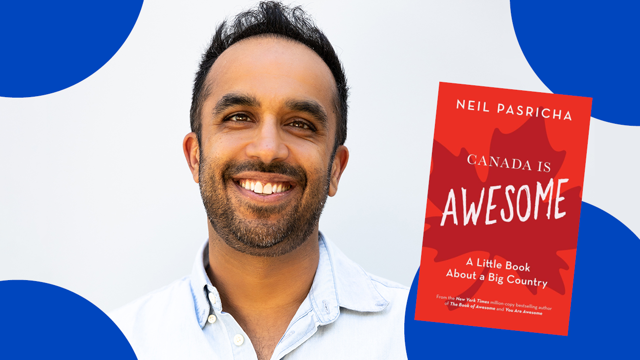 Neil Pasricha and his new book, Canada is Awesome