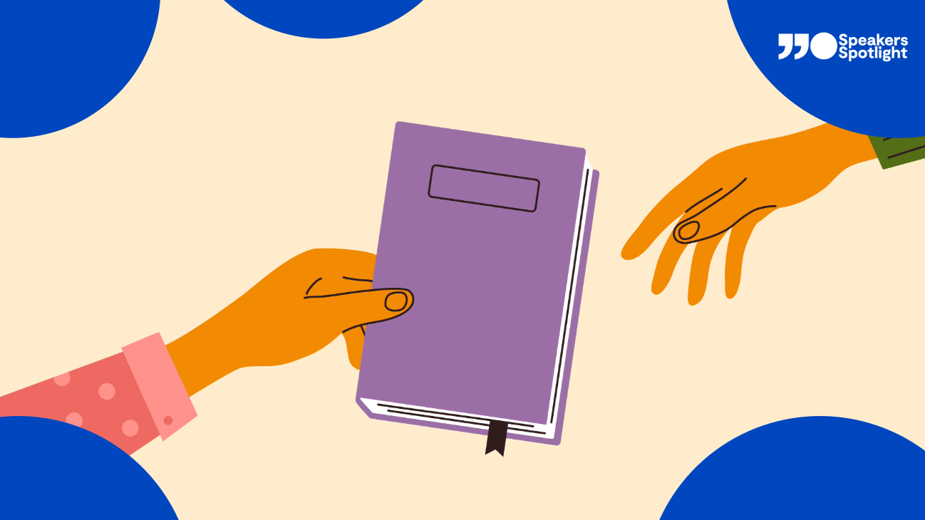 Picture of hands sharing a book