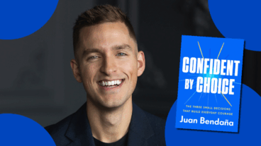 Juan Bendaña and his new book, Confident by Choice