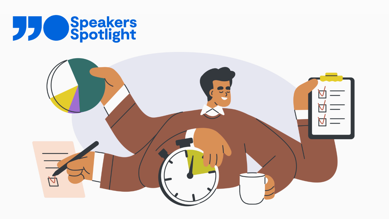 image of someone juggling a lot of things