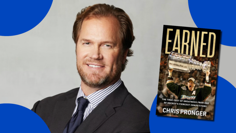 Chris Pronger and his new book, Earned