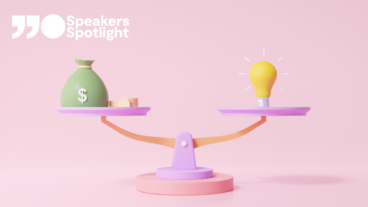 Picture of a scale balancing budget and ideas