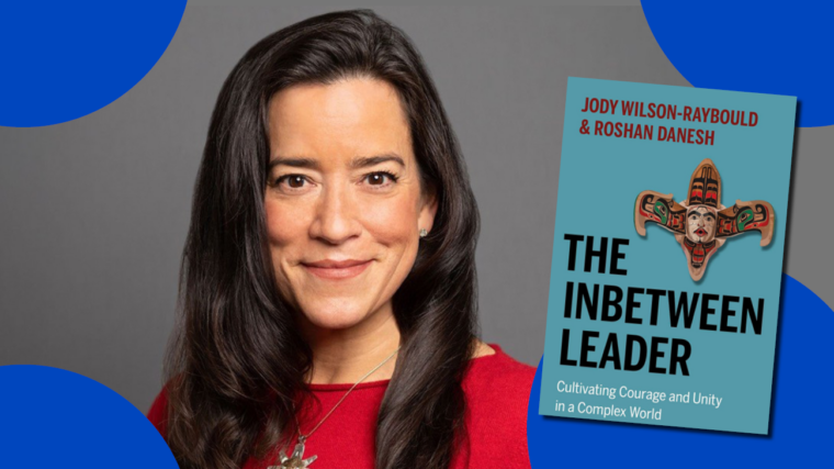 Jody Wilson-Raybould and her new book, The Inbetween Leader