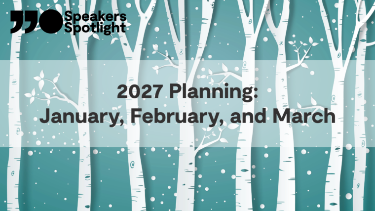 2027 Planning: January, February, and March