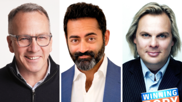 Ron Tite, Dr. Preet Banerjee, and Mark Bowden